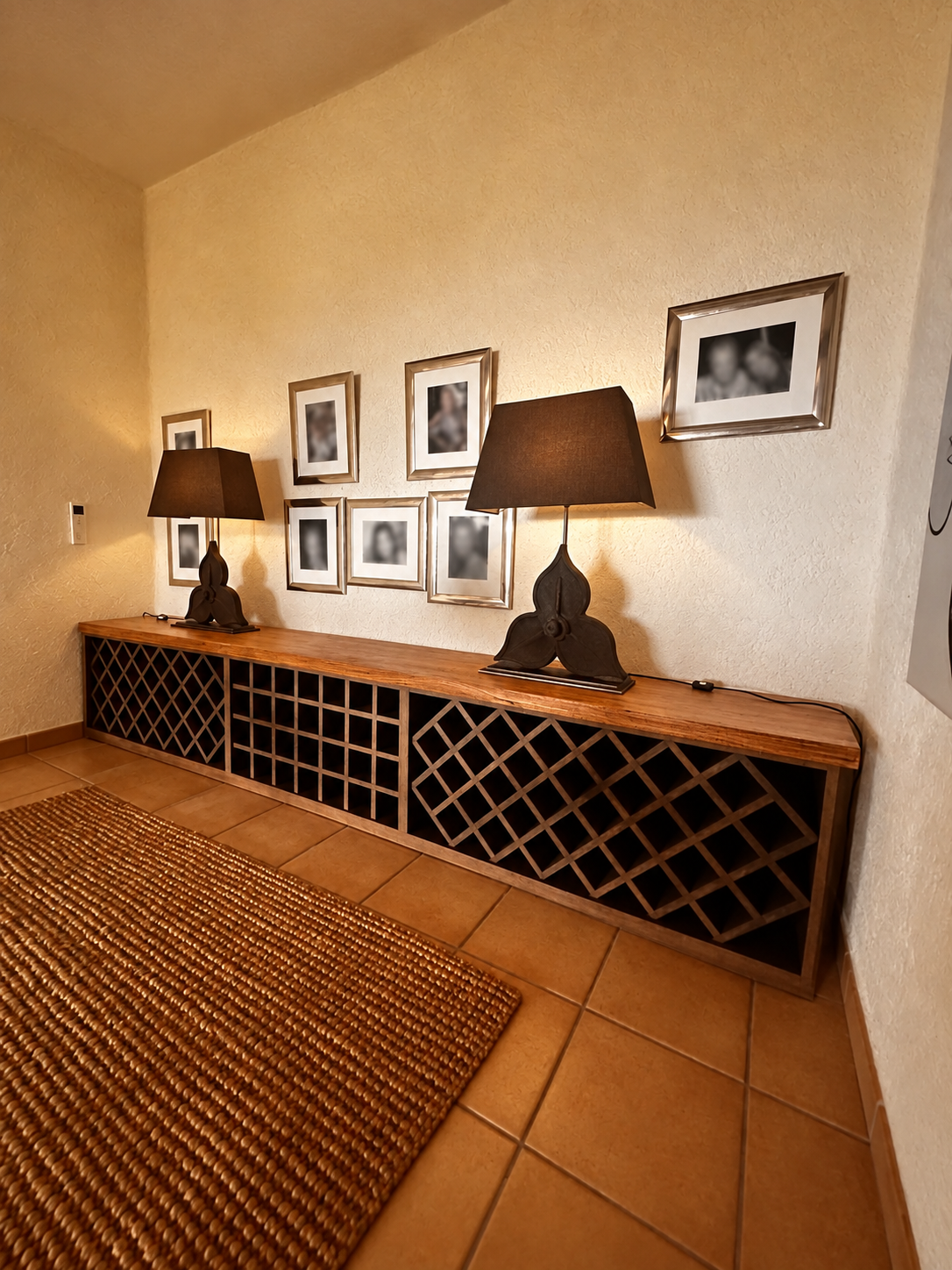 Meuble %c3%a0 bouteilles sur mesure
